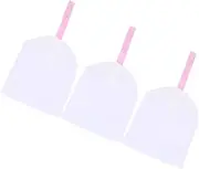 TOVINANNA Foaming Net Soap Saver 3pcs Soap for Facial Cleaning Easy Hanging Storage Random Color
