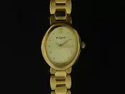 NEW Pulsar Ladies Gold-Tone Quartz Watch PC3184X Authorized Dealer