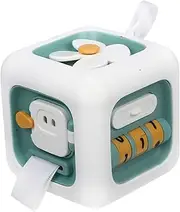 Yardwe Early Educational Supply Activities for Toddlers Busy Cube for Boys and Girls Learning Toy