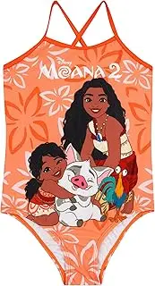 [Disney] Swimming Costume | Moana 2 Girls Swimsuit | Moana Girls Swimming Costume | Ages 2 to 10 Years