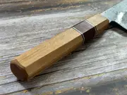 HG Blade Kiritsuke Knife 210mm Kurouchi Finish 1084 High Carbon Steel (2025)