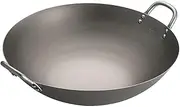 Endoshoji ATY62033 Professional Wok, 13.0 inches (33 cm), Titanium, Made in Japan