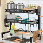 OVER THE SINK DISH DRYING RACK,2-TIER AUSTABLE DRAINER