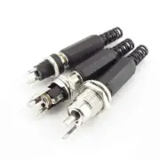 12V 5.5x 2.5mm Male Plug DC Power Socket Female Screw Nut Panel Mount Connector