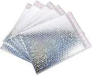 Mobestech 5pcs Self Adhesive Mailers for Clothing Packaging Protective Envelopes Stylish Foil Design Shipping