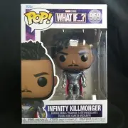 Funko Pop Marvel What If...? 969 Infinity Killmonger Vinyl Bobble-head