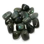 X1 Genuine Natural Labradorite Crystal Tumbled Stone