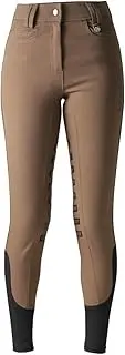 [EQULIBERTA] Silicone Riding Culottes Knee Grips Ladies Junior Walnut S