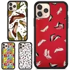 For Samsung A15 A16 S23 S24 S25 Ultra FE Retro pop high heels art Non slip Cover