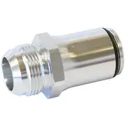 Aeroflow -16 AN Water Neck Adapter - Silver, AF64-2073S