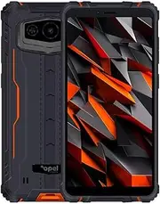 Opel Mobile Rugged 6.0-Inch 60Q 64GB/4GB 4G Smartphone, Black