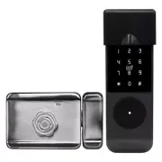 Smart Remote Control Door Lock Tuya Wifi Fingerprint Motor Rim Lock Waterproof