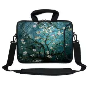 11.6" 12.3" Neoprene Laptop Bag Case w. Side Pocket Shoulder Strap Handle 3005