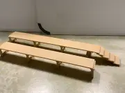 Loading platforms assemble 1/72 to HO scale by pola new