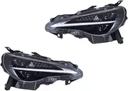 Compatible For Toyota 86 GT86 Subaru BRZ 2012-2020 Car Front Lamps LED Auto Headlights Assembly Upgrade Dynamic Bifocal Lens Accessories