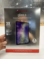 Zagg Invisible Shield Glass + Shield for iPad Pro 11" Gen. 1 & 2 Brand New