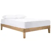 [Sleeping Giant] Payton Bed Base Nutmeg
