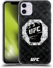 Head Case Designs Officially Licensed UFC Glove Icon Logo Soft Gel Case Compatible with Apple iPhone 11