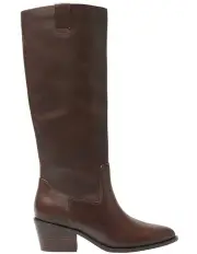 [Sandler] Justice Boots in Leather Brown