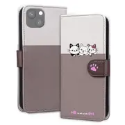 For iPhone 13 Wallet Case,3 Credit Card Slot ID Card Holder,PU Leather Flip Case with Strap - Pink