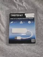 NEW TRENDnet USB 3.0 to Gigabit Ethernet Adapter TU3-ETG White - FREE US SHIP