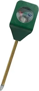 Soil Tester Kit, Moisture Meter, Light PH Sensor, Plant Monitor Water Level Sunlight PH Check Green Color Ideal for Garden, Lawn, Indoor Outdoor Use Plant Care, 14.5 x 3.2 x 3.2 cm