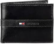 [Tommy Hilfiger] Men's Ranger Leather Passcase Wallet with Removable Card Case