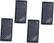 ORFOFE Seedling Trays 4 Pack Plant Growing Trays Drainage Holes for Greenhouse Garden