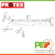 New *PROTEX* Hydraulic Hose - Front For. HYUNDAI GETZ TB 4D H/B FWD. (for: Hyundai)