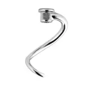 KitchenAid Commercial Dough Hook for 7 & 8 Quart Stand Mixers - Stainless Steel