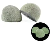 Large Garden Glow Rocks Set of 3, Glow-in-the-Dark Decorative Stones- Darware