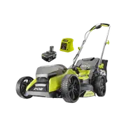 Ryobi 18V ONE+ 33cm Brushless Lawn Mower 4Ah Kit