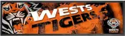 Wests Tigers NRL Bar Mat Runner