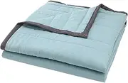 Cooling Comforter 55x79'' Lightweight Summer Comforter Soft Ice Blanket for All-Season Machine Washable Cooling Blankets for Hot Sleepers ＆ Night Sweats Green-