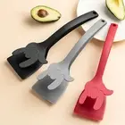 2-in-1 Spatula with Clip Ergonomic Kitchen Tool Set Egg Flipping Shovel Pancake