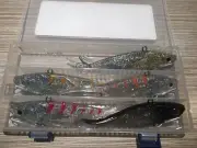 5 lures soft vibe 150mm 70gm quick catch quickcatch sparklers sim transam