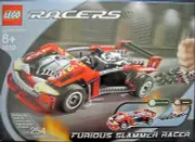 LEGO Racers 8650 Furious Slammer Racer NEW! Racing Truck Car Glow-in-the-Dark