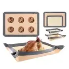 Professional Baking Supplies Oven Mats for Oven Baking Easy Cleaning and Reuse