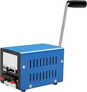 JAYGOVAN 20W 28V Portable Generator Hand Crank Charger USB Generator Inverter Mini Outdoor Multifunction Manual Crank for Home Backup Outdoor Emergency RV Van Hunting