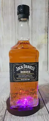 Jack Daniels Bonded Whiskey 700ml Color-Changing LED/USB Accent Lamp