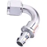Aeroflow 400 Series Push Lock 120° Hose End -6AN, AF404-06S