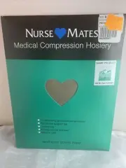 Nurse Mates NEW Medical Compression Hosiery Nude Size A 15-20 mmHg Compression