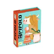 Djeco Pipolo Bluffing Card Game Kids/Children Party Family Play Deck 5y+