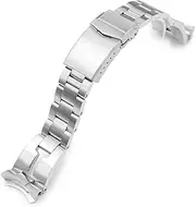 [MiLTAT] 22mm Retro Razor Watch Strap for Seiko 5 Sports 42.5mm SRPD51 SRPD55 SRPD79, Herrengröße, zinnober