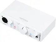 Arturia MiniFuse 1 1-in/2-out USB Audio Interface, White