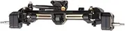 Car Front Rear Axle Set Upgrade Parts for SCX24 1/24 Axial RC Crawler Portal Axial Parts Heavy Brass Weights Portal Axle Bridge Shaft Complete Set(Front)