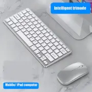 Wireless Bluetooth Keyboard Mouse Set Wireless Rechargeable Combo Silent Mice