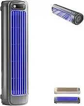 Sherum Cooling Ace Portable Air Conditioner, Migilife Cooling Ace, 3 Speeds Adjustable, Led Touch Screen, USB Rechargeable Silent Type 3D Circulating Air for Livingroom Bedroom Office (Blue)