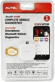 Autel Maxiap AP200 OBD2 Scanner Bluetooth Adapter with All System Diagnoses 19 Special Functions Autovin (Bluetooth Edition of Maxicom Mk808)