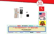 Q103 MOSFET and IC U1 FOR VIZIO POWER SUPPLY 1P-1139800-1012